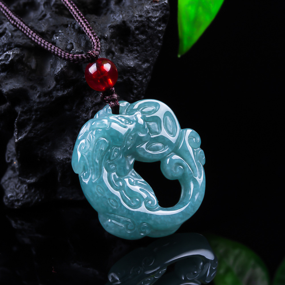 Women'S Accessories - Birmese Jadeiet Pixiu hanger echte jade