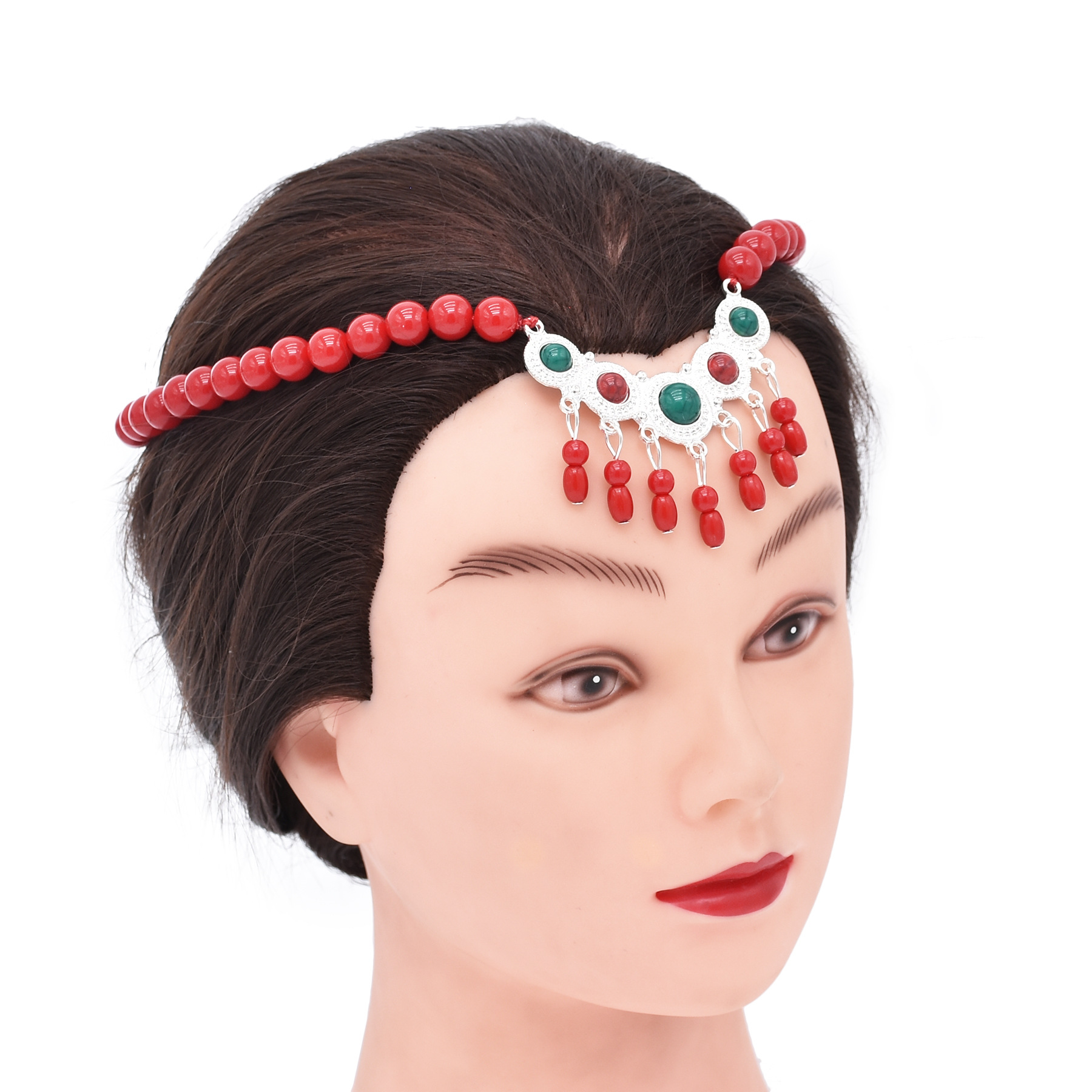 Women Accessories Nepal - Nieuwe trending Tibetaanse etnische voorhoofd hoofdkettingen