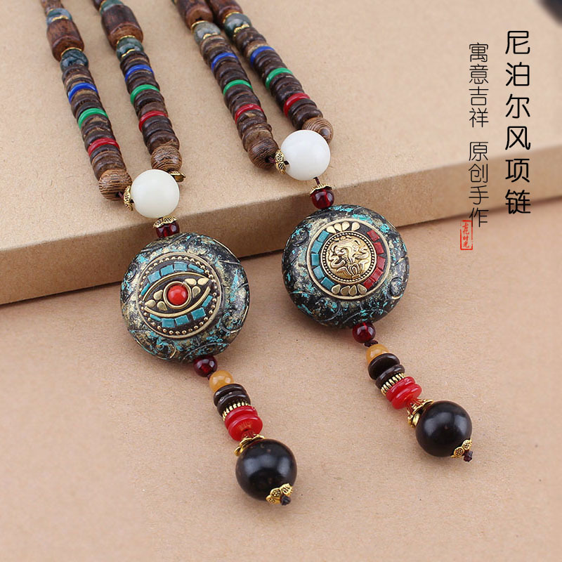 Nepal hanger trui ketting hout - Women Accessories Nepal recensie en prijs