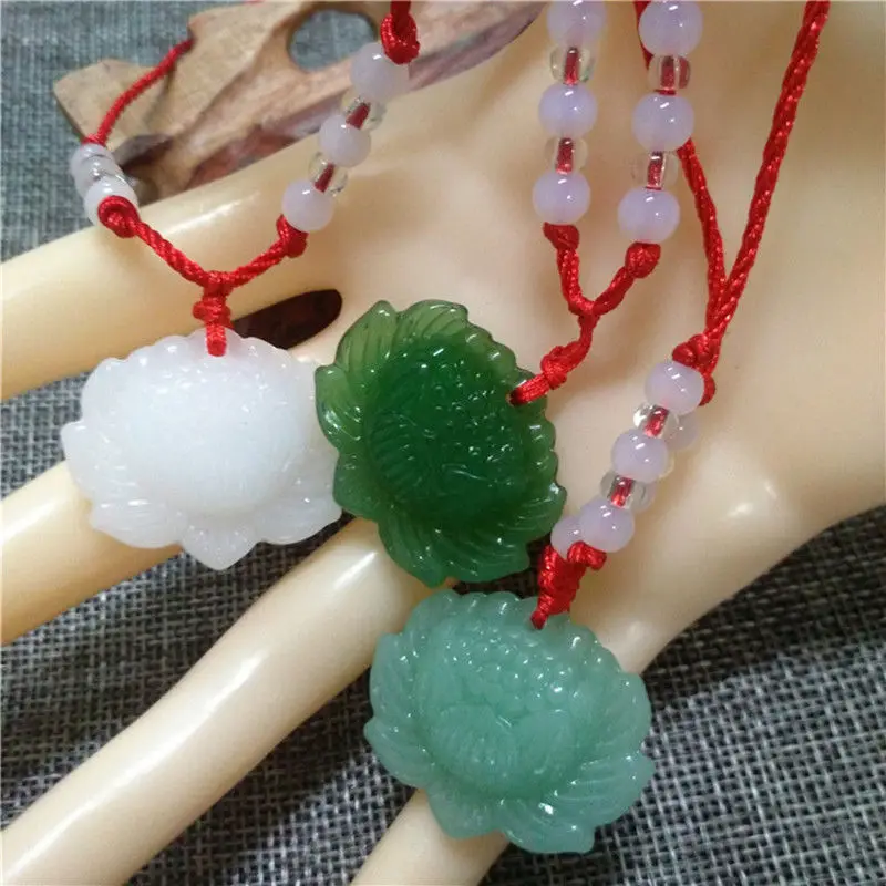 Natuurlijke groene jade lotus  - Women'S Accessories recensie en prijs