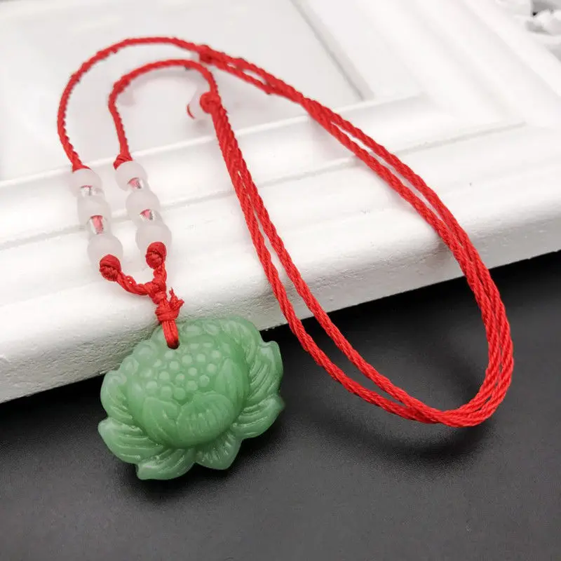 Natuurlijke groene jade lotus  - Women'S Accessories recensie en prijs