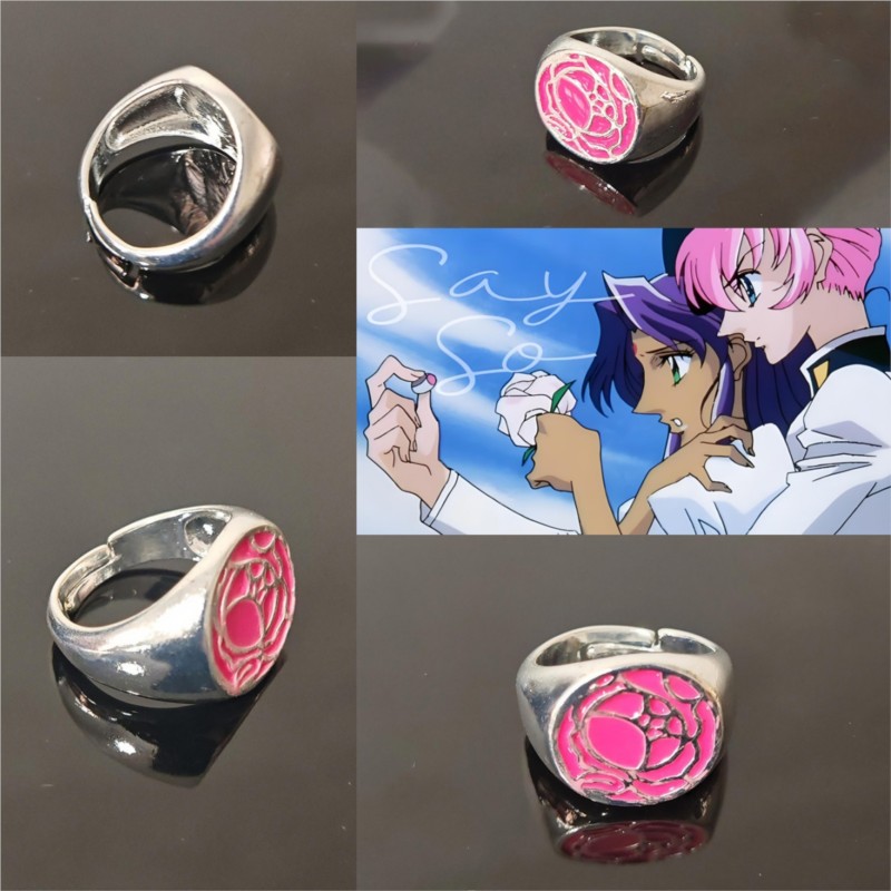 Roze roosring Tenjou Utena Rev - Women Accessories Products recensie en prijs
