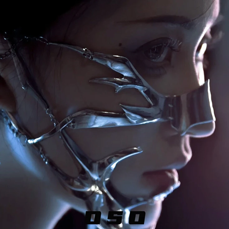2025 Cyberpunk Vizier Kin Meta - Women Accessories Chain recensie en prijs